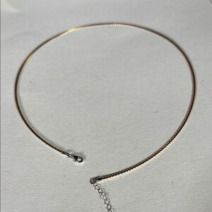 Elegant Gold and Silver Necklace
